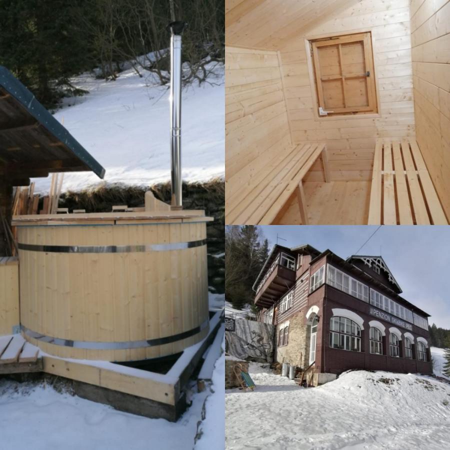 Penzion Skibikepec Pec pod Sněžkou Zewnętrze zdjęcie