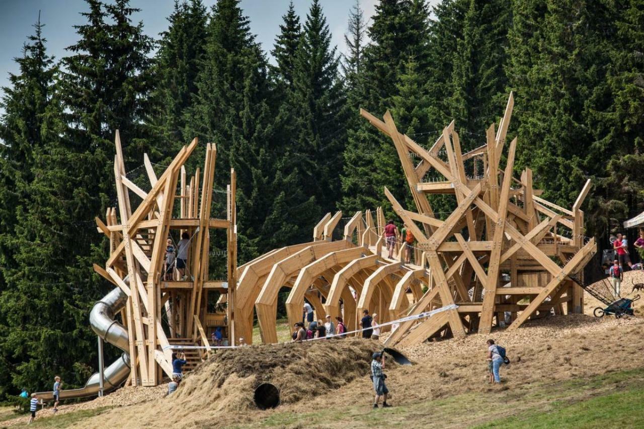 Penzion Skibikepec Pec pod Sněžkou Zewnętrze zdjęcie